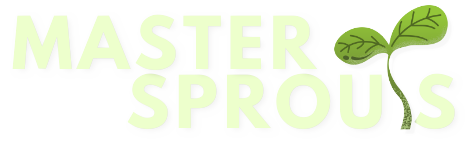 Microgreens Transparant logo Mastersprouts